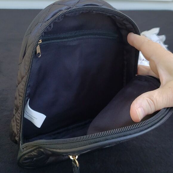 NWT Mimi X Jules Mimi & Jules Medium Quilted Backpack 9" x 8" - Picture 9 of 11